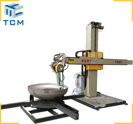 Stainless Steel Dished head Polishing Machine automatic steel surface polishing machine