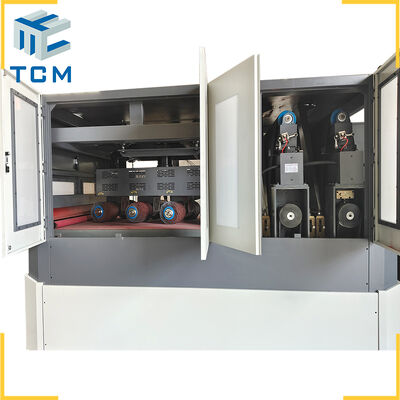 Steel workpieces metal works automatic sanding deburring polishing machine