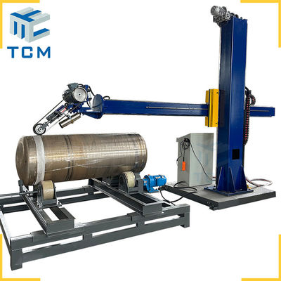 Máquina de pulido automática de acero inoxidable Superficie del tanque 400V Metal automático