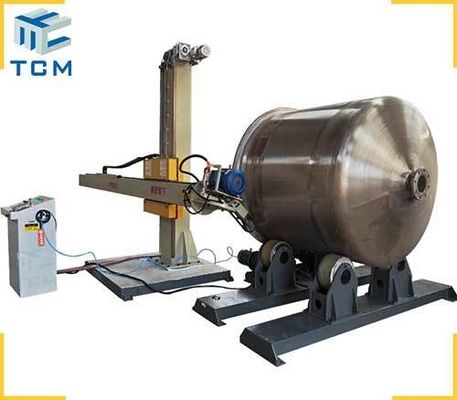 415V Máquina de pulido automático de metal, tanque de molienda de superficie Concha para el cuerpo del buque