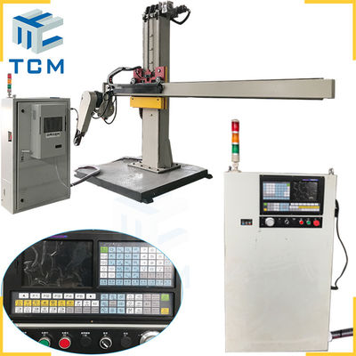 Cabeza de tanque de acero inoxidable Máquina de pulido CNC Máquina de pulido automático de cinturón