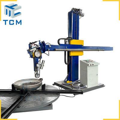 Máquina Pulidora de Fondos Abombados Semiautomática 3500x1600x3050mm 2500 kg con Eficiencia de 8-12m2 por Hora