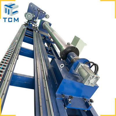 Steel pipe tube OD polishing machine automatic pipe rod exterior surface polishing machine from Trancar Industries
