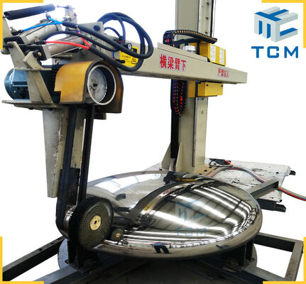 Automatización de la máquina pulidora para pulido de superficies interiores y exteriores de extremos de platos de Trancar Industries China